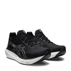 Asics Gel Nimbus 25 Men Black Silver נעלי אסיקס נימבוס לגברים