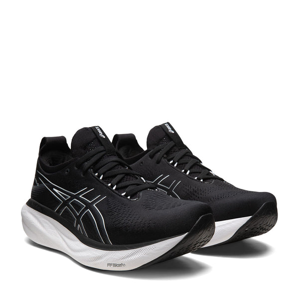 Asics Gel Nimbus 25 Men Black Silver נעלי אסיקס נימבוס לגברים