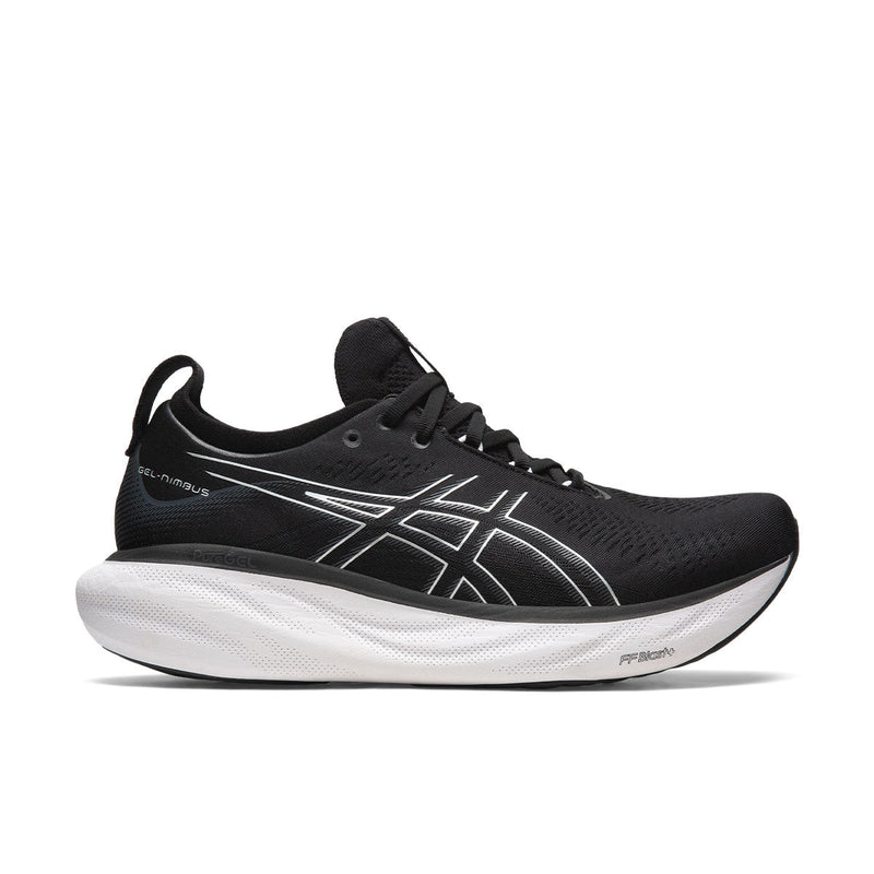 Asics Gel Nimbus 25 Men Black Silver נעלי אסיקס נימבוס לגברים