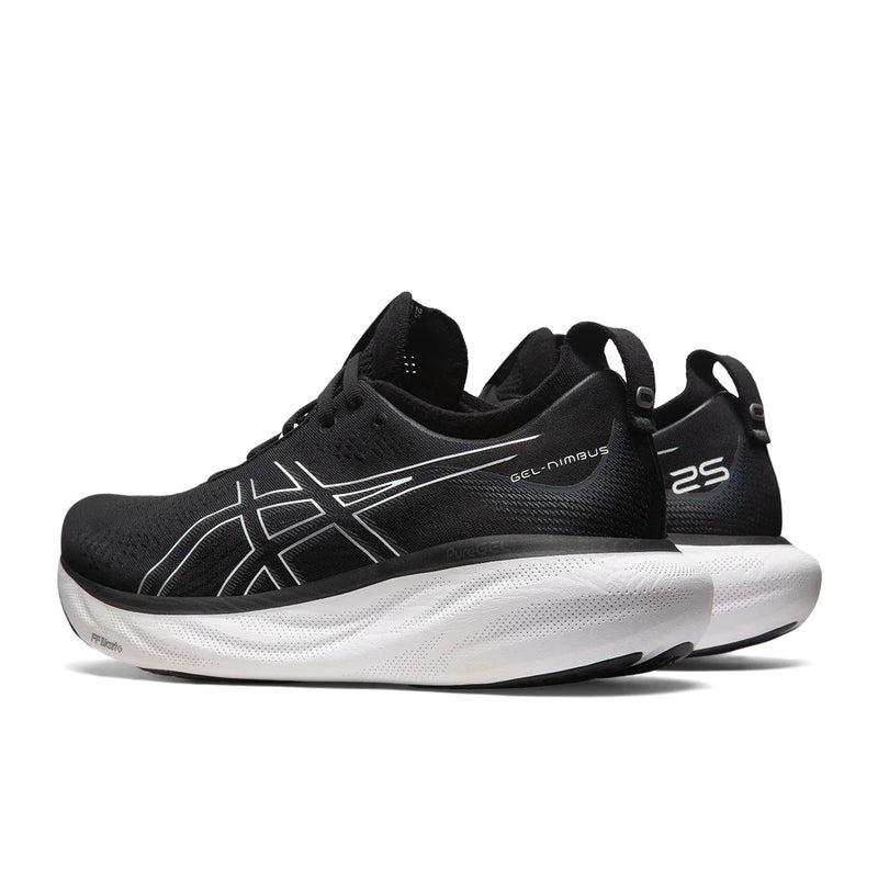 Asics Gel Nimbus 25 Men Black Silver נעלי אסיקס נימבוס לגברים