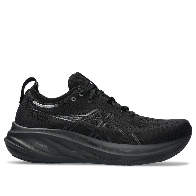 Asics Gel Nimbus 26 Men Black ג'ל נימבוס 26 לגברים