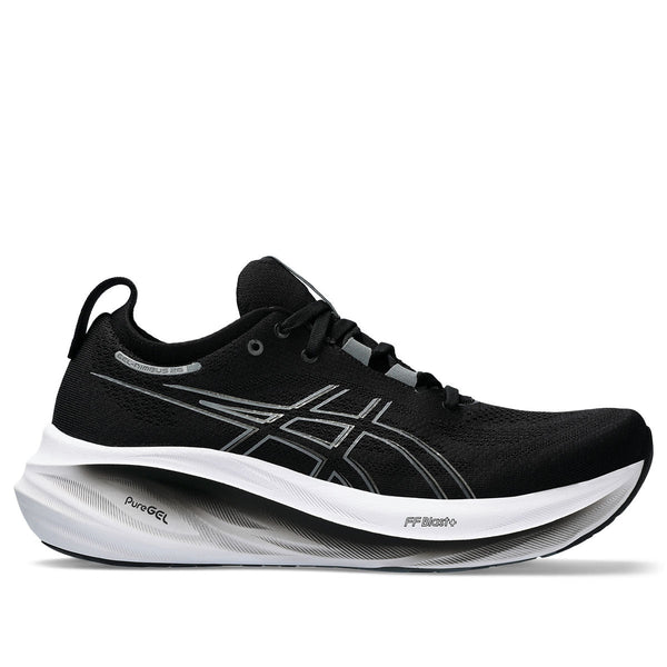 Asics Gel Nimbus 26 Women Black Grey ג'ל נימבוס 26 לנשים