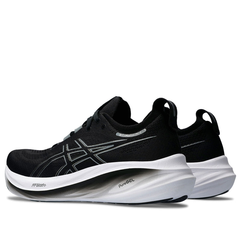 Asics Gel Nimbus 26 Women Black Grey ג'ל נימבוס 26 לנשים