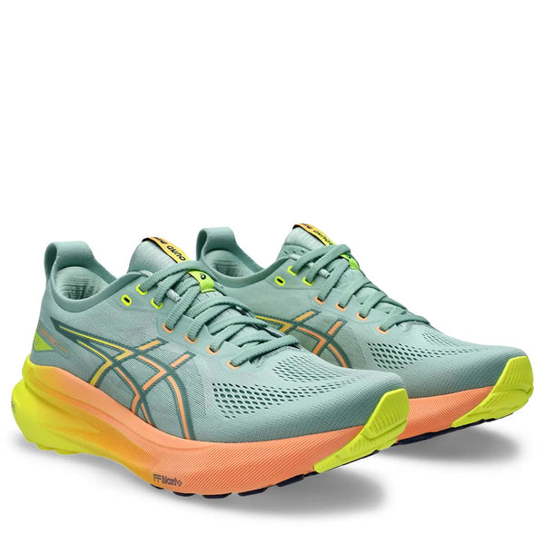 Asics Gel Kayano 31 Paris women Light Celadon Safety Yellow נעלי אסיקס נשים