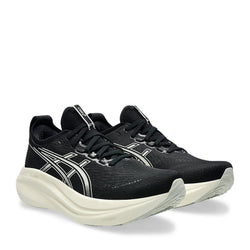 Asics Gel Nimbus 27 Men Black lake grey אסיקס נימבוס 27 נעלי ריצה לגברים