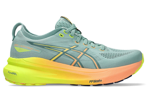 Asics Gel Kayano 31 Paris women Light Celadon Safety Yellow נעלי אסיקס נשים