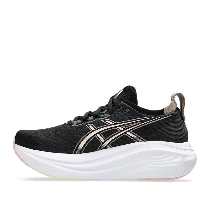 Asics Gel Nimbus 27 Black/Breeze Women אסיקס נימבוס 27 נעלי ריצה לנשים