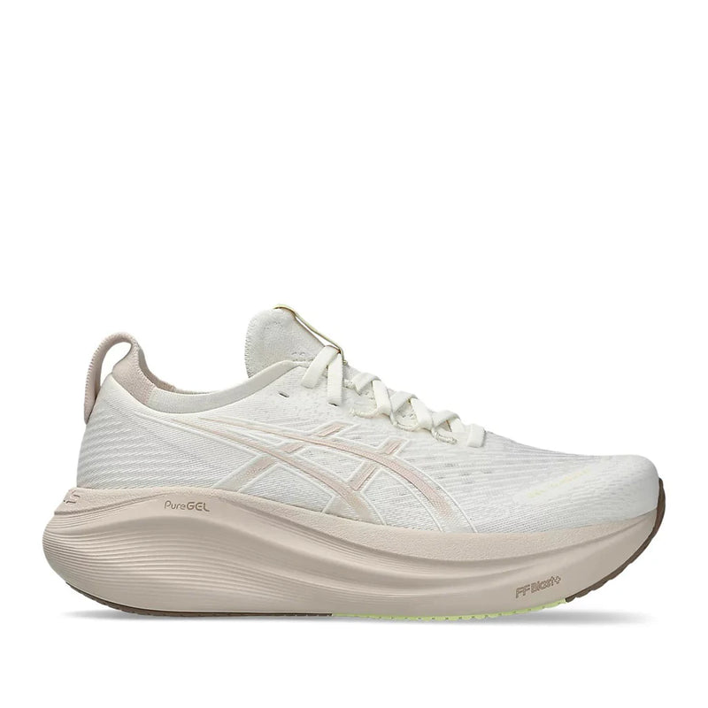 Asics Gel Nimbus 27 Women Cream Mineral Beige אסיקס נימבוס 27 נעלי ריצה לנשים