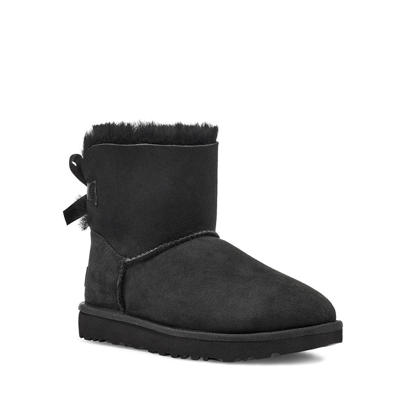 מגפי נשים UGG Mini Bailey Bow II שחור