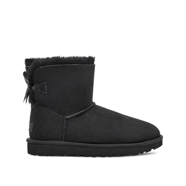 מגפי נשים UGG Mini Bailey Bow II שחור