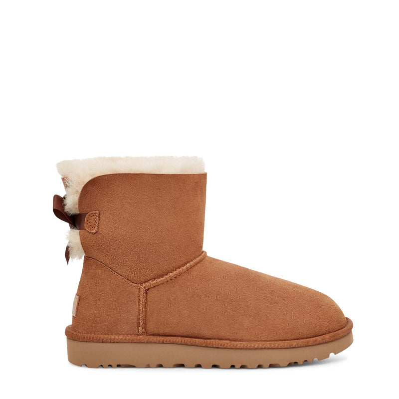 מגפי נשים UGG Mini Bailey Bow II חום