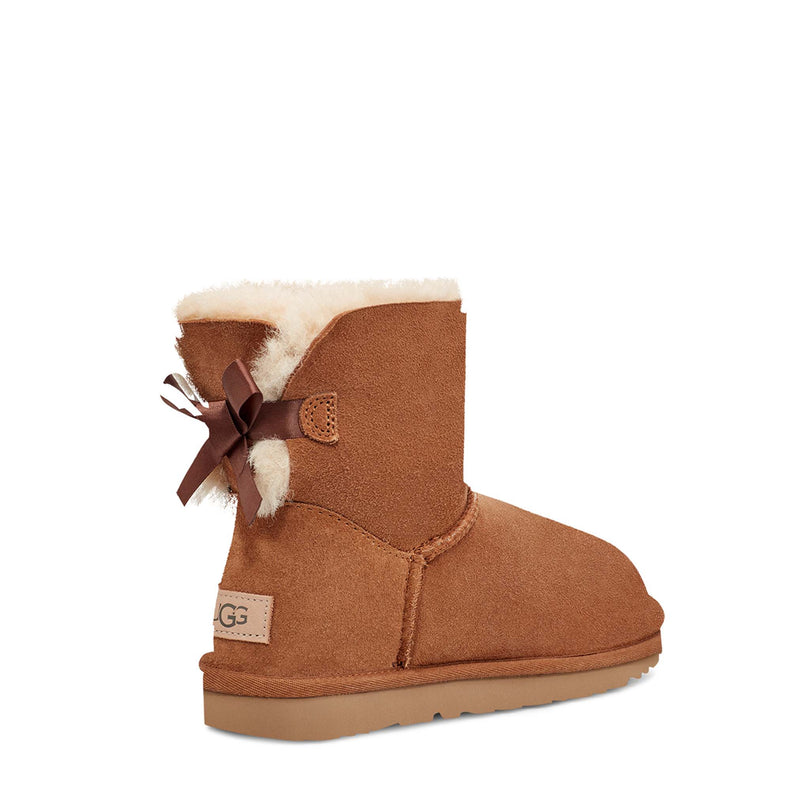 מגפי נשים UGG Mini Bailey Bow II חום