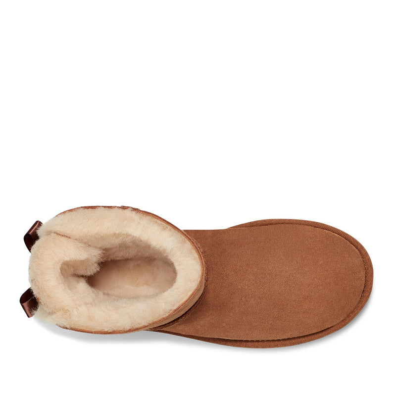 מגפי נשים UGG Mini Bailey Bow II חום