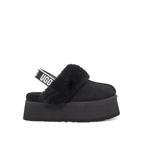 סנדליי פלטפורמה פאנקט שחור UGG Funkette Black