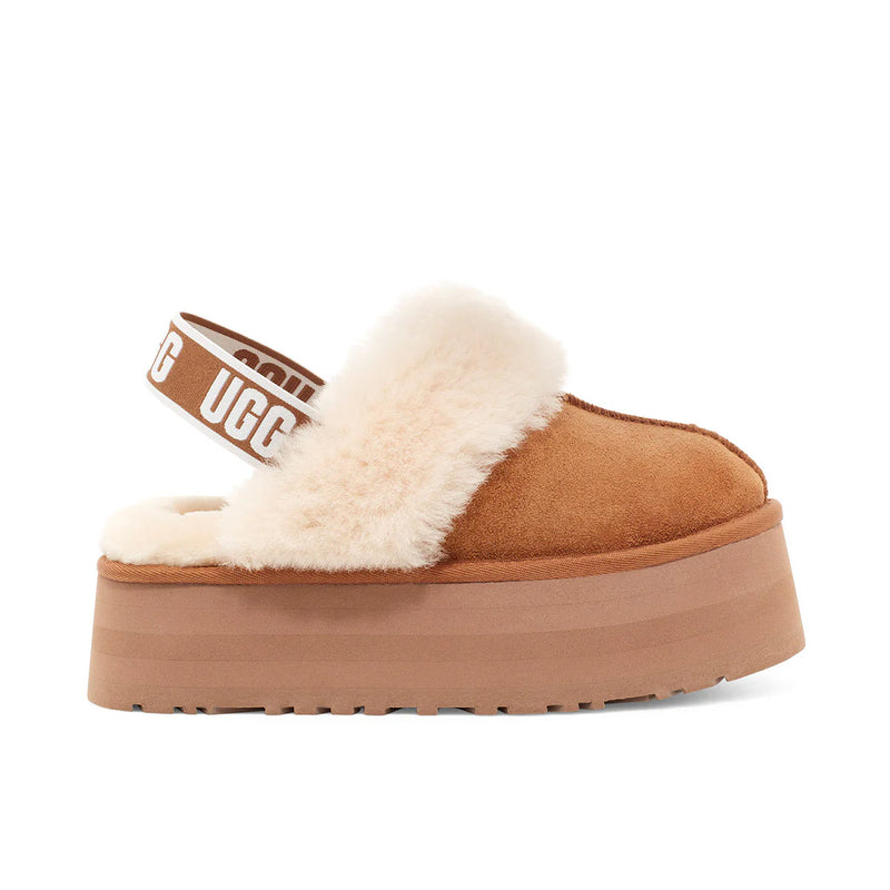 סנדליי פלטפורמה פאנקט חום UGG Funkette Chestnut