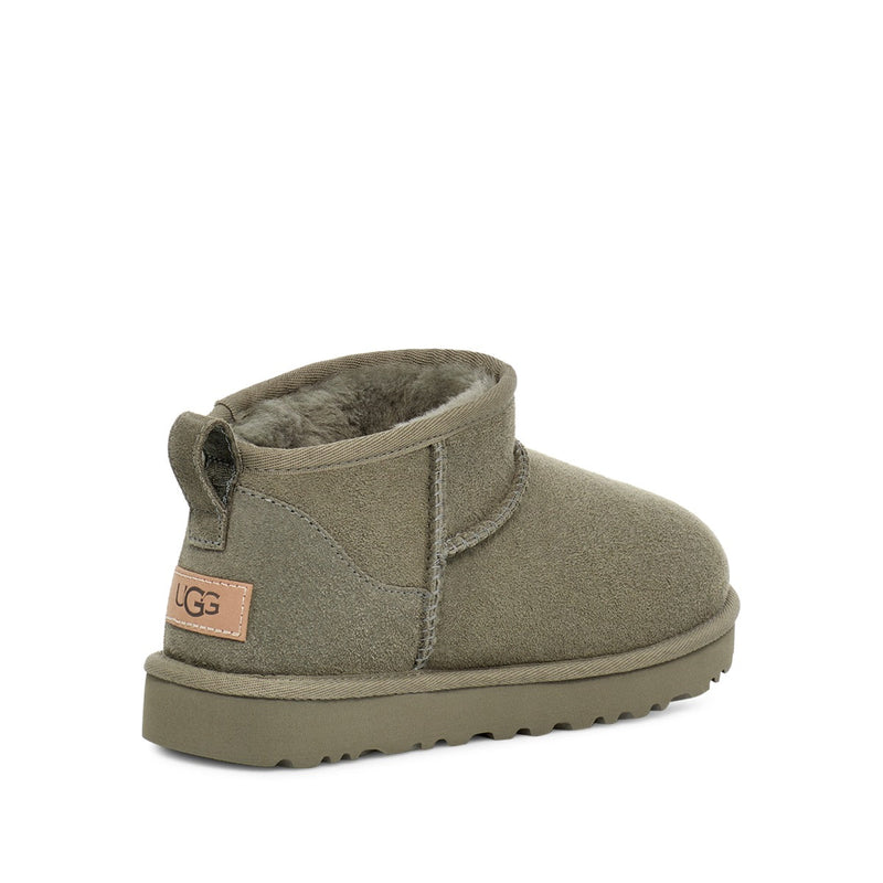 מגפי נשים UGG Classic Ultra Mini Moss Green קלאסיק אולטרה מיני ירוק