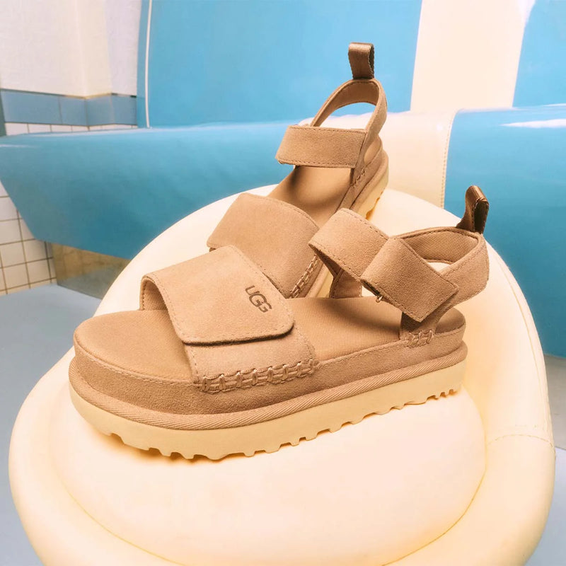 UGG Goldenstar Sandal Sand סנדלי גולדנסטאר בז' לנשים