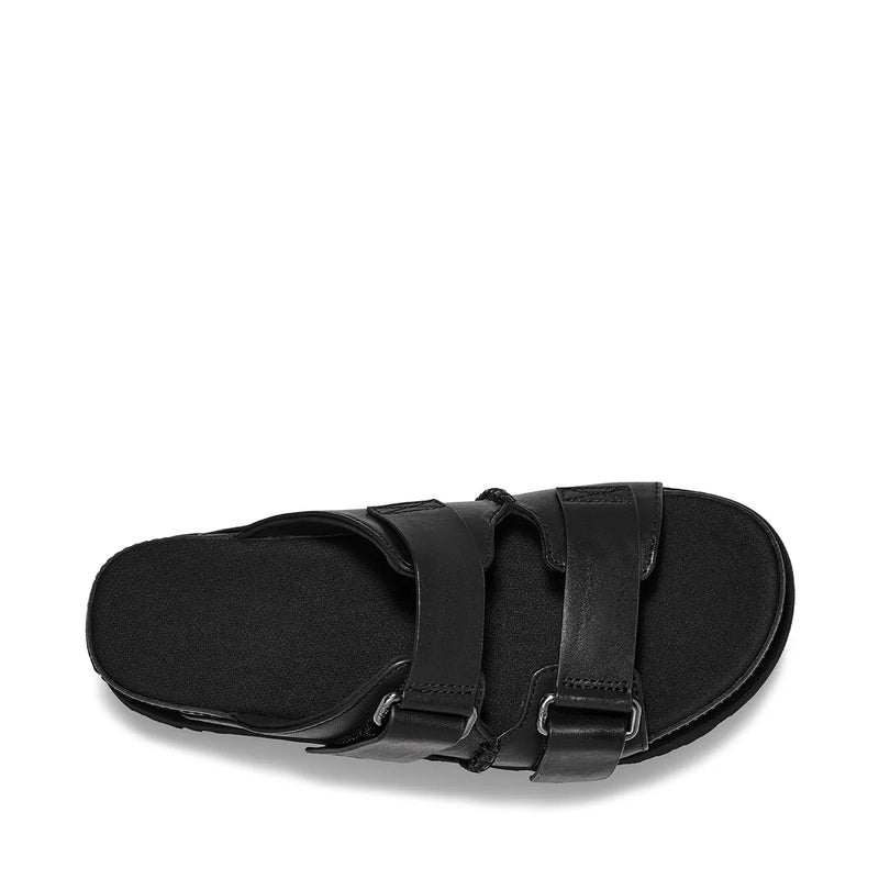 UGG Goldenstar Hi Slide Black כפכפי נשים גולדנסטאר היי סלייד שחור