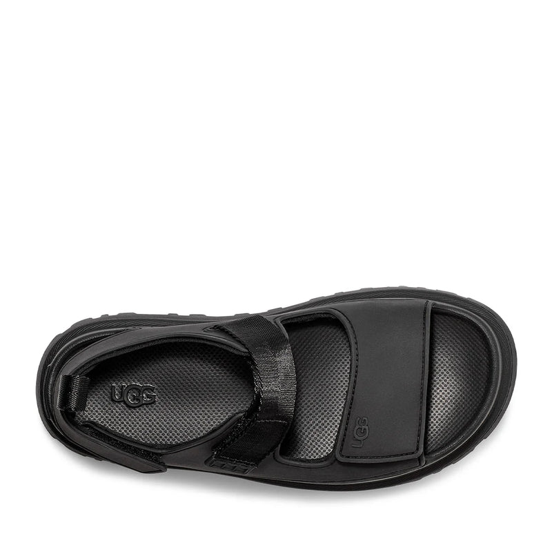 UGG GoldenGlow Black סנדלי גולדנגלואו שחור לנשים