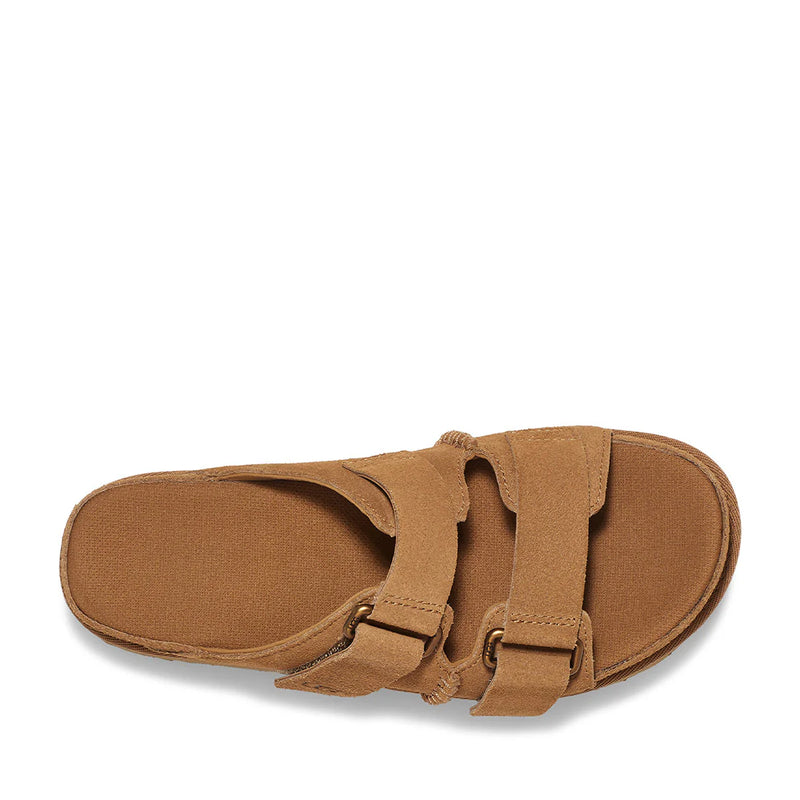 UGG Goldenstar Hi Slide Chestnut כפכפי נשים גולדנסטאר היי סלייד חום