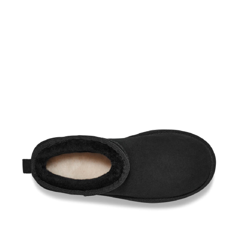 UGG CLASSIC ULTRA MINI PLATFORM BLACK מגפי נשים אולטרה מיני פלטפורם