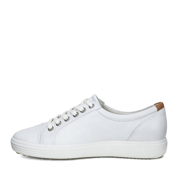 ECCO Soft VII Ladies White Women - נעלי אקו לנשים