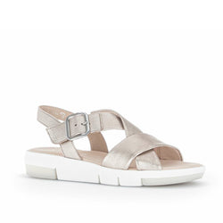 Gabor Platform sandal grey סנדלי גאבור לנשים