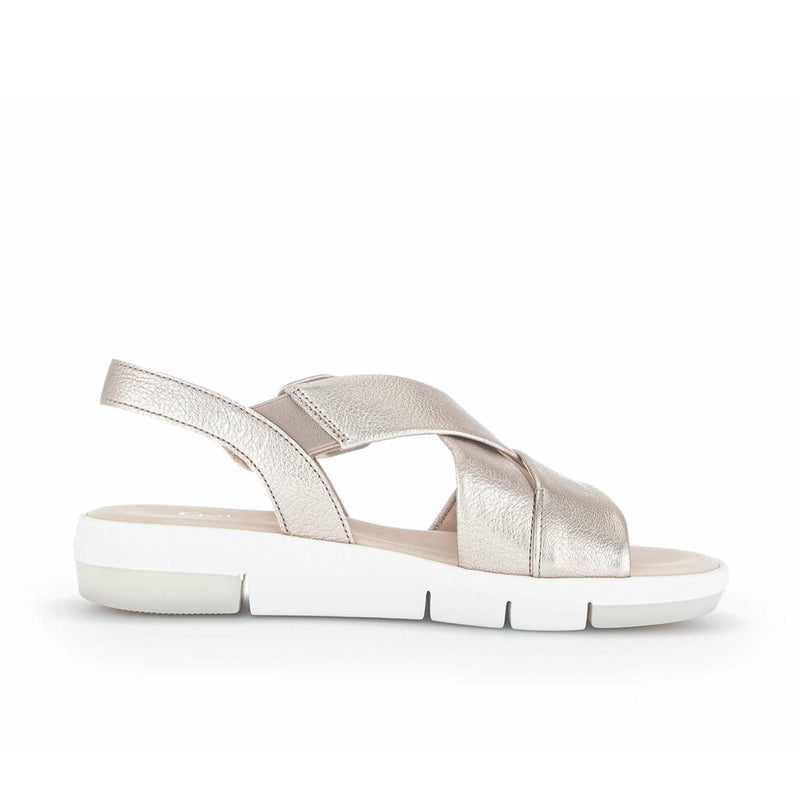 Gabor Platform sandal grey סנדלי גאבור לנשים