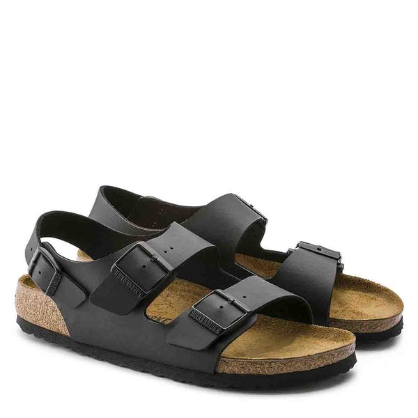 Birkenstock Milano Black בירקנשטוק סנדלי נשים שחור