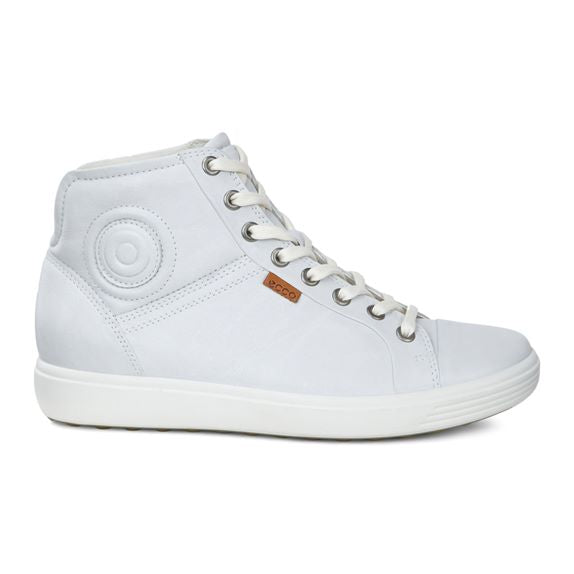 ECCO Soft VII Ladies White - נעלי אקו לנשים