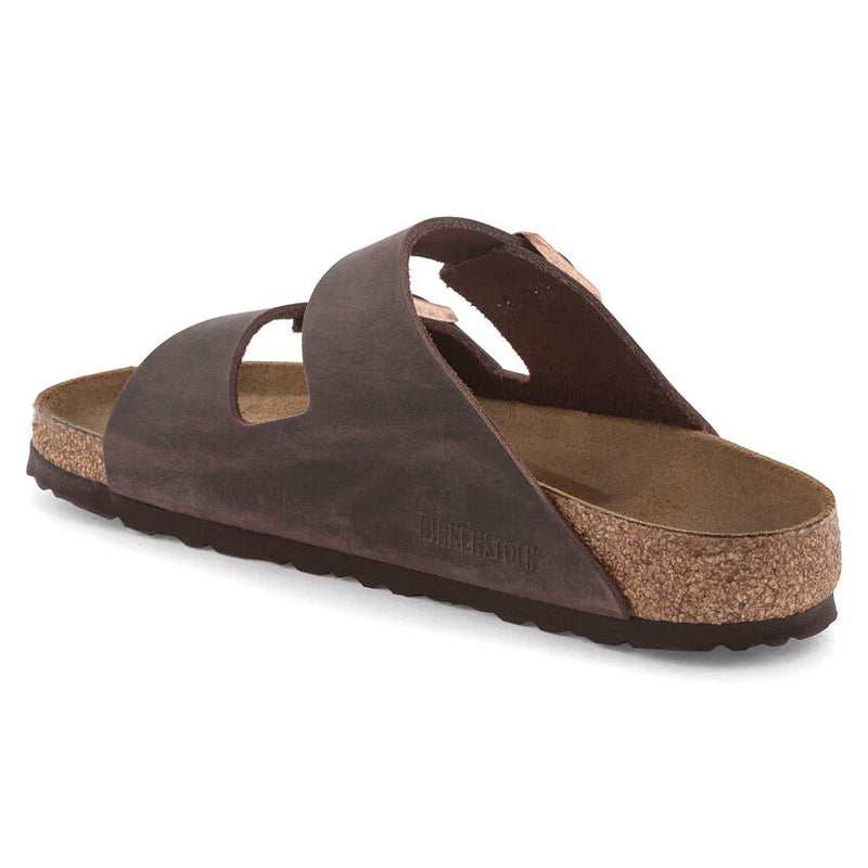 Birkenstock Arizona Leather Habana בירקנשטוק כפכפי גברים אריזונה חום