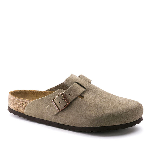 BIRKENSTOCK BOSTON BS TAUPE בירקנשטוק כפכפי נשים בוסטון טיופ