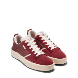 Cole Haan נעלי גברים קול האן Grandpro Rally Canvas Court Sneaker Red White