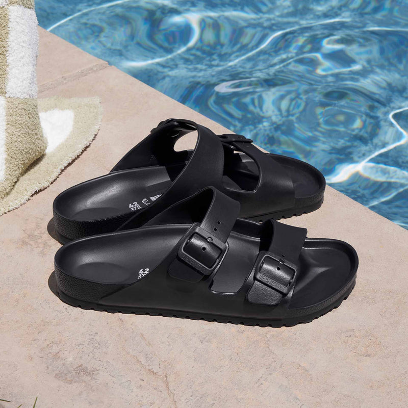 בירקנשטוק כפכפי גברים שחור Birkenstock Arizona EVA Black