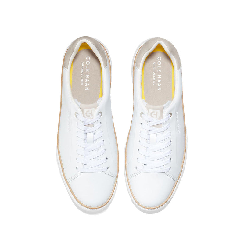 Cole Haan Grandpro Cloudfeel Topspin Sneaker White Dove