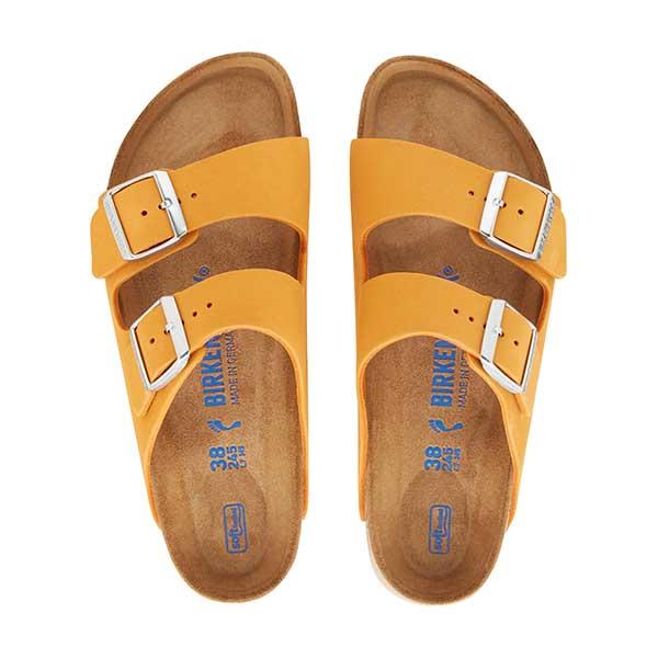 Birkenstock כפכפים נשים Arizona SFB NU Apricot