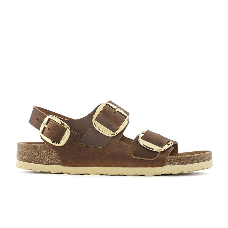 Birkenstock Milano Big Buckle Cognac סנדלי נשים