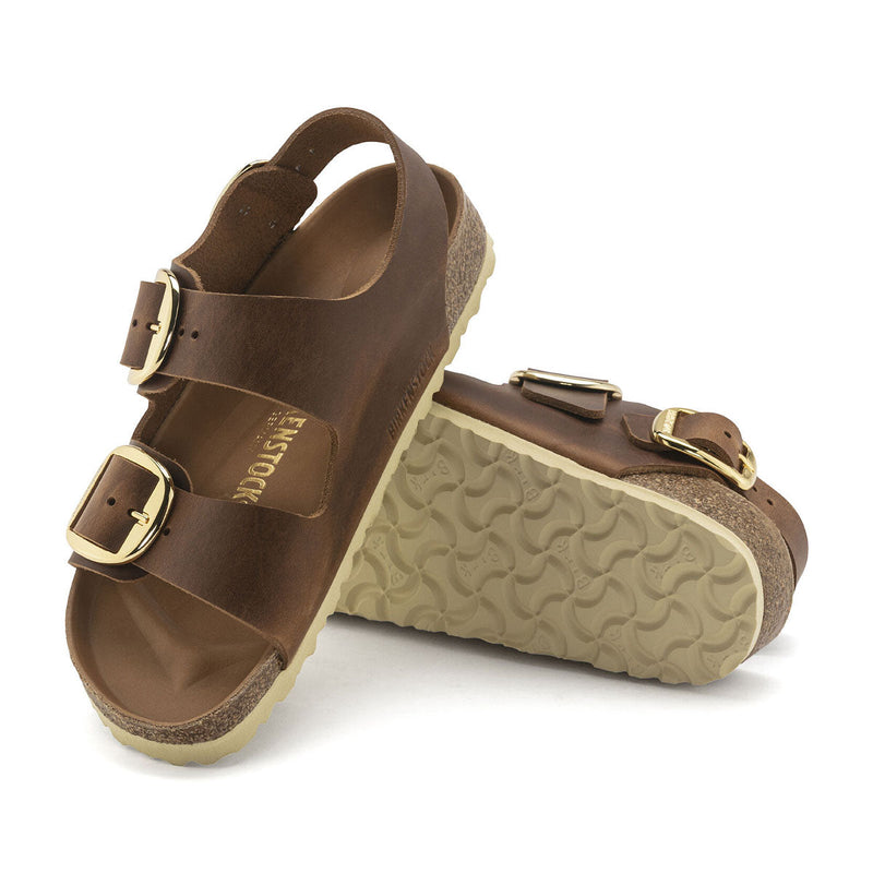 Birkenstock Milano Big Buckle Cognac סנדלי נשים