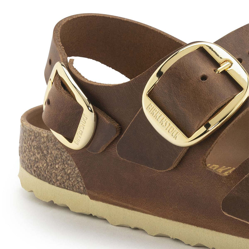 Birkenstock Milano Big Buckle Cognac סנדלי נשים