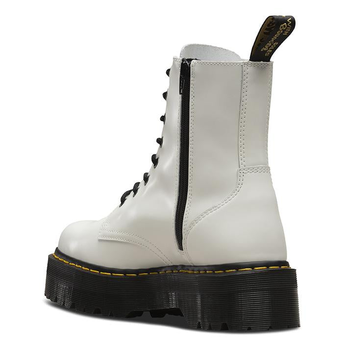 נעלי ד״ר מרטינס Dr. Martens Eye Boot Jadon White Polished Smooth (4732595011658)