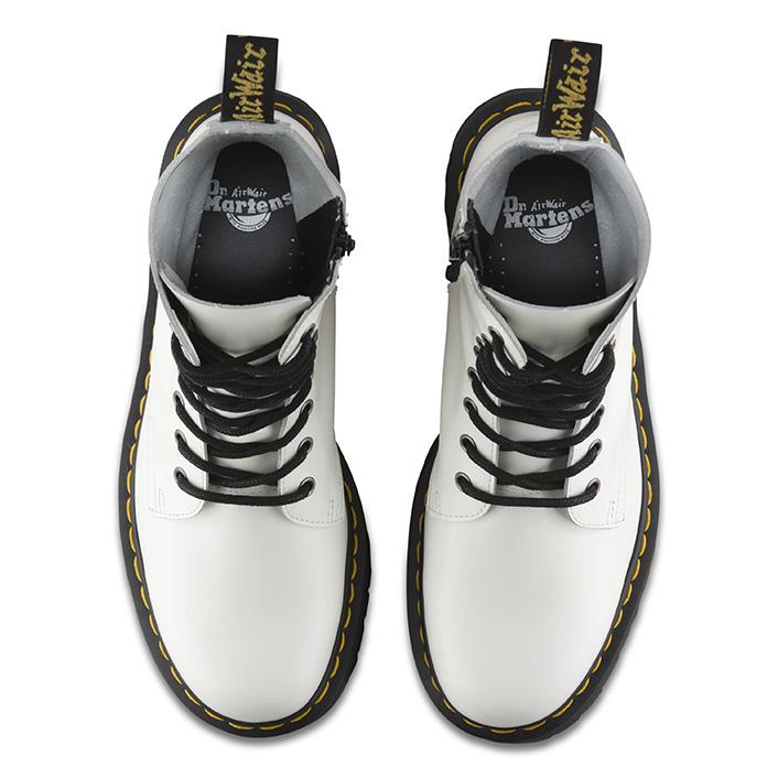 נעלי ד״ר מרטינס Dr. Martens Eye Boot Jadon White Polished Smooth (4732595011658)