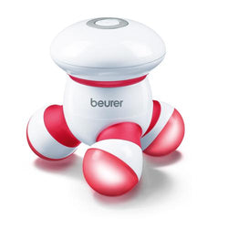 MINI MASSAGER MG16 Beurer  מיני מכשיר עיסוי חשמלי  באדום - עיסוי רטט עדין - בבית, במשרד או בדרכים